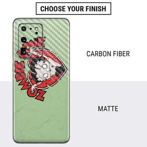 Betty Boop Zombie Love Galaxy S20 Ultra 5G Skin